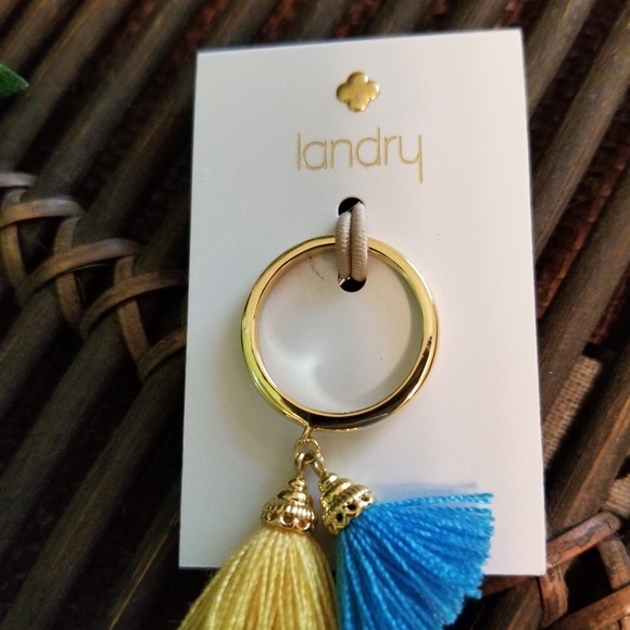 Kate Landry Jewelry - NWT Kate Landry 14k Gold Filled Tassel Ring